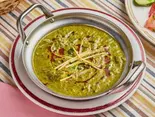 チキンパラック Chicken Palak（インド料理ルンビニ）