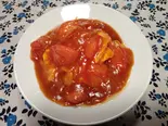 玉子とトマトの炒め合せ(中華料理 食為天)
