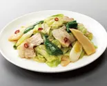 キャベツと豚肉の塩炒め Stir fried cabbage and pork（上海イーエックス 葛西店）