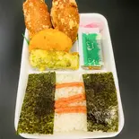 のりデカから明太弁当(日本亭赤羽桐ヶ丘店)