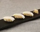 イカ3貫（鮨・酒・肴 杉玉 天神）
