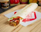 ②ロールケバブチキン Roll Kebab Chicken（Mega Kebab 大須1号店 Halal ハラール）
