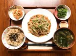 マクロビ弁当 ベジミートの生姜焼き（マクロビミール ひとこきゅう）