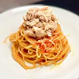 ツナのトマトパスタ（トマトパスタ専門店 ギオット）