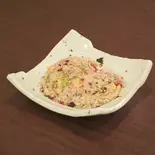 柴漬けとじゃこの京風焼き飯（たこ焼き酒場魔王住吉店）