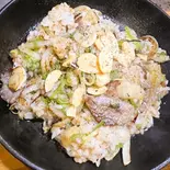 和牛の塩だれガーリックライス（肉バル363）