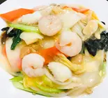 海鮮あんかけ焼きそば(酔香園)