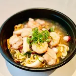 海鮮あんかけ焼きそば（鉄板焼 馨 西麻布）