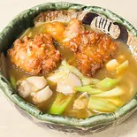 唐揚げカレーうどん（手打ちそば 志喜千庵）