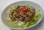チキンタコライス※チーズは乗っておりません。（チキンオーバーライスカフェ セヌジー）