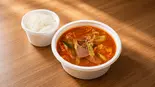 本場韓国！1人前のプデチゲ 【ご飯付き】  부대찌게（熟成豚肉専門店HANCOOK）