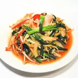 ニラともやし炒め（大阪王将 玉造店）