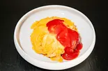 中華鍋で作るオムライス（麺処HACK 中崎店）