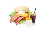 チーズサンドセット/高加水バンズ（the 3rd Burger 新宿大ガード店）