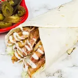 チキンケバブラップ/Chicken kebab wrap（ペルシアン）