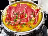 金湯酸辣スープ春雨【カスタマイズ・私人订制】（薬膳しゃぶしゃぶ 小尾羊 銀座店）