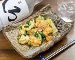 牛しま腸味噌ホルモン炒め(押忍 冬月)