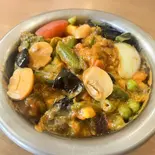 野菜カレー Vegtable Curry（インド料理 シャングリーラ）