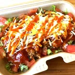 HOTチリタコライス（とりまるキッチン）