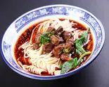 【麺人気No.1】麻辣牛肉面 マーラー牛肉面（ビャンビャン麺 朋友）