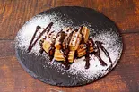 チョコレートドリズルチュロス(まるちゃんのたこ焼き 今福西1丁目店)