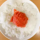 明太子ご飯(Mentaiko rice)(博多ラーメン長浜や元住吉店)