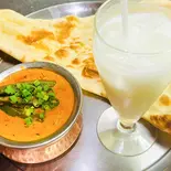 オクラとチキンカレーセット OKURA AND CHICKEN CURRY SET（インドネパールカレーエベレスト）