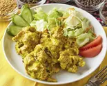 Lemon Chicken レモンチキン 1000円(ニルワナム 南インド料理レストラン 神谷町店 Nirvanam South Indian restaurant Kamiyacho branch)