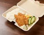 白身魚フライ弁当（ニュー喫茶ぷらざ）