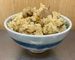 恵那地鶏とごぼうの炊き込みご飯（丸二商店）