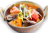 ジャガイモナスカレー Potato ＆ Eggplant Curry（アジアンレストラン サハラ国立店）