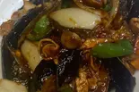 酱爆茄子 豚肉とナスの中国味噌炒め（上海苑）