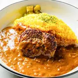 自家製カレー＆ハンバーグ(100g)弁当（EVERYDAYBURG～食べるソースのハンバーグカフェ～）