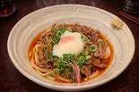 #黒毛WAGYU温玉ぶっかけ（出汁うどん彩 IRODORI）