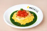 【期間限定】バジルトマトオム＆炙りチーズ(冷製ソース)（神田たまごけん池袋WACCA店）