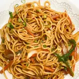 ベジタブルチョーミン Vegetable Chowmien(ナマステ・ガネーシャマハル 灘店)