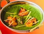 Sag mutton Curry (サグマトン)(NAAN 柴崎店)