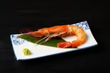 有頭エビの沖漬け（鮮魚と囲炉裏 炉端のエリー）