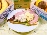 ツナハム玉子  Tuna ＆ Ham with Egg（クレープ＆バナナジュース アンクープル アングレカム）