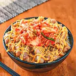 キムチーズにんにく醤油豚丼並(お肉200g)（激盛り豚丼 メガトン 江古田店）