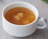 コンソメスープ（【牛100%ハンバーグ】挽肉亭 五反田店）