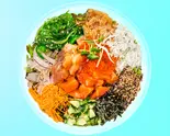 炙りMIX和風ポキサラダボウル  grilled  mix poke(tuna＆salmon)（14種野菜のヘルシーポキサラダボウル HEALTHY POKE SALAD TOKYO）