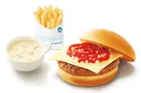 【+60円ドリンクセット】チーズバーガー(モスバーガー 薬院店)
