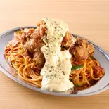 タルタルチキン＆ナポリタン Tartar Chicken＆Napolitan（スパゲティの店『神田ナポリタン』 下高井戸店）