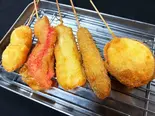串カツ5串盛（串カツ居酒屋 十福神）