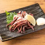 イカ下足の塩焼き（和洋レストラン 岩崎）
