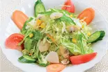 シーフードサラダ Seafood Salad(yabin宿河原駅前店.(ダルタドカ カレー半額 ¥940—>¥470))