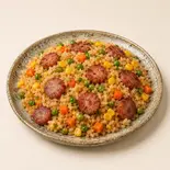 台湾ソーセージチャーハン（台湾木片弁当）