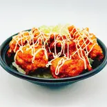 マヨ鶏から丼（大盛タルタルからあげ丼 鶏のから騒ぎ 豊平店）