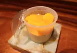 【甘味】果実ごろっとマンゴープリン トンカ豆の香り(RESTAURANT MAMA.)